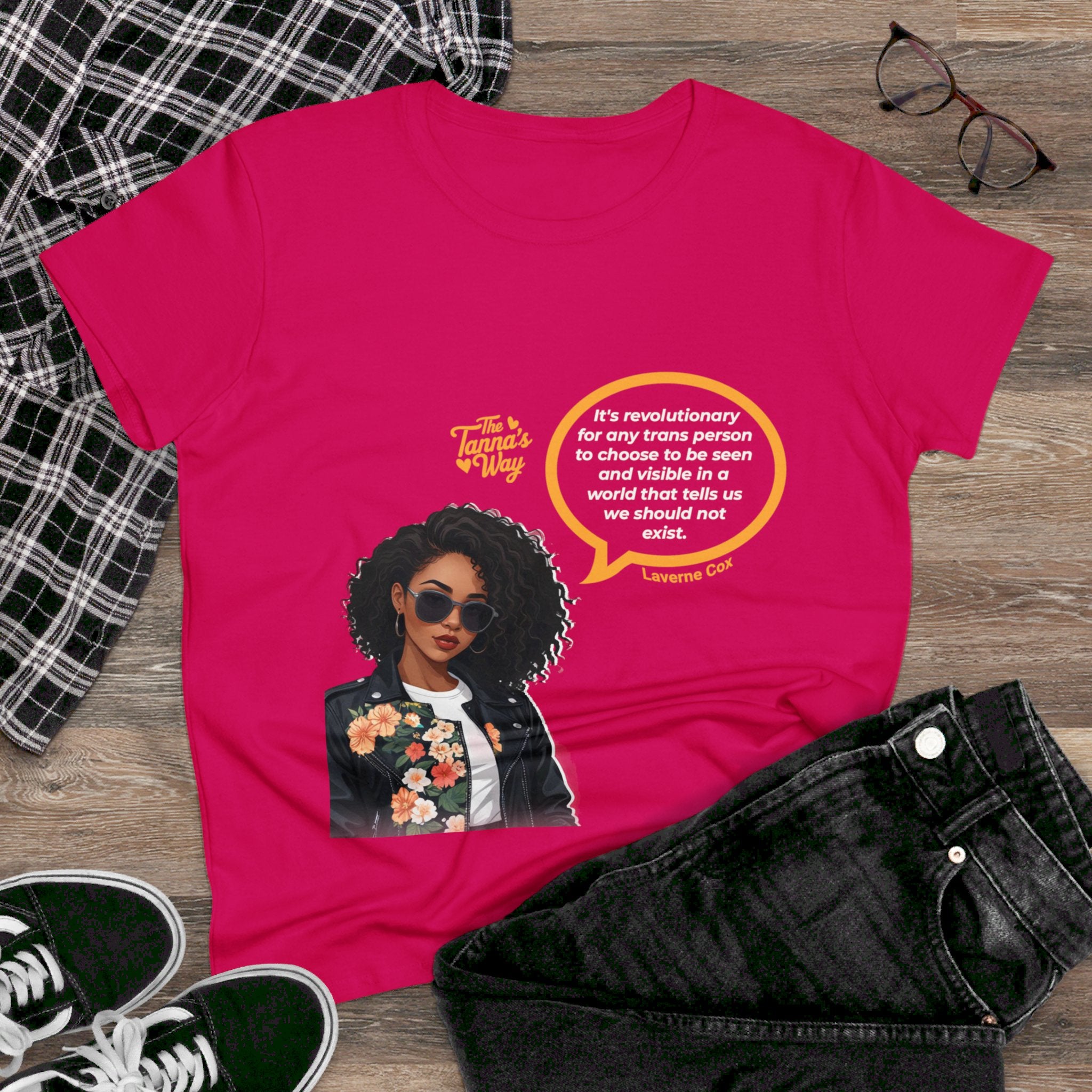 Laverne Cox | Women's Midweight Cotton Tee